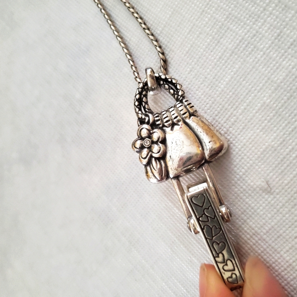 Brighton love blossom ID badge clip necklace - Picture 6 of 14